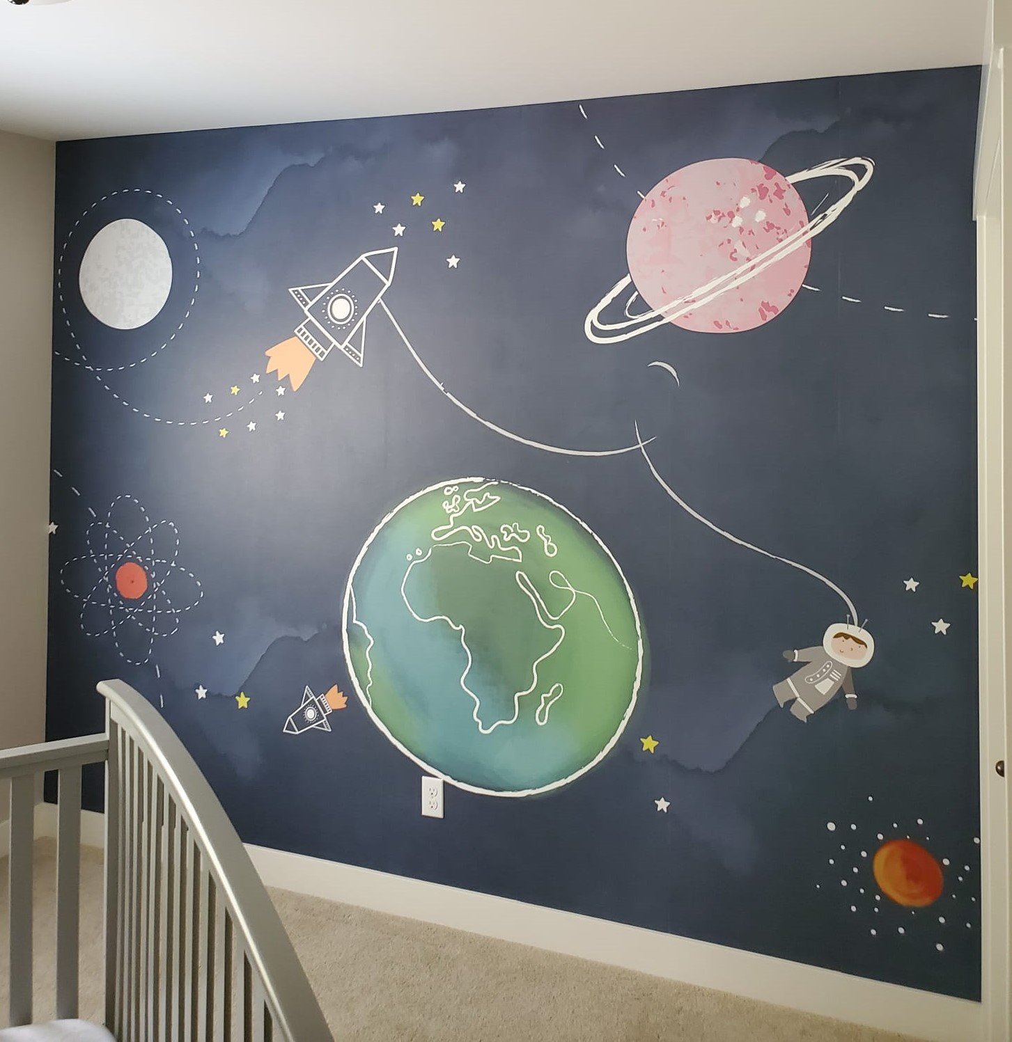 wall mural installer